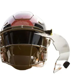 Eye Shield Visor Rugby Black Universal Fit Football Helmet Visor For Youth And Adult American Football Visor