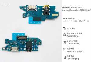 Cable flexible para teléfono móvil, <span class=keywords><strong>Cargador</strong></span> USB <span class=keywords><strong>tipo</strong></span> <span class=keywords><strong>C</strong></span>, conector de puerto de carga, Cable flexible para Samsung A10 A105 - Product Image 4