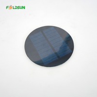 Alimentation pour capteur intelligent IoT 4,5V 1W, panneau solaire monocristallin PET PERC personnalisé, dimensions non standard, étanche