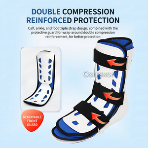 Férula Ajustable Certificada para Soporte de Fracturas de Tobillo y Pie, Estabilizador Transpirable para Uso Clínico y Farmacéutico - Product Image 5