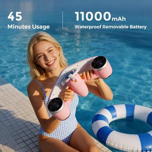 Scooter sous-marin Mix 2026 à double moteur, étanche, avec support pour caméra, portable, pour la plongée et le snorkeling (adultes) - Product Image 1