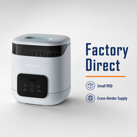 Robot culinaire pour bébé, laveur, sécheur, cuiseur vapeur, mini, compact, électrique, 500W, PVC, automatique, intelligent, réponse rapide