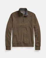 Old Money luxe personnalisé coton hommes à manches longues demi-fermeture éclair col montant pull respirant quart de fermeture éclair pull tricots