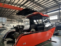 Bateau de pêche et de loisirs en aluminium Allsea China, yacht familial de 6,25 m avec cabine de repos, pêche professionnelle, croisière, soudé