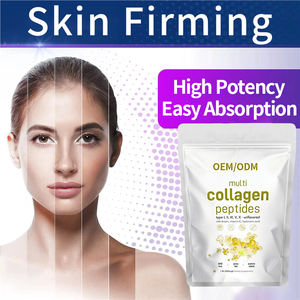 Poudre de peptides de collagène OEM ODM pour éclaircir la peau, soutenir la vitamine C, collagène marin, étiquette privée, végétalien, antioxydant, cheveux - Product Image 3