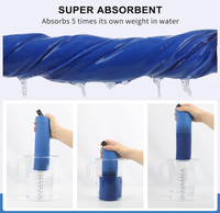 Serviette de voyage en microfibre super absorbante à séchage rapide pour le camping – Offre spéciale