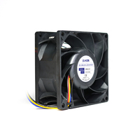 80mm X 38mm Haute Pression Statique Ventilateur 12V 4 Broches Double Boule PWM 8038 Haute CFM PC CPU Refroidisseur GPU Serveur Ordinateur Cas Refroidissement