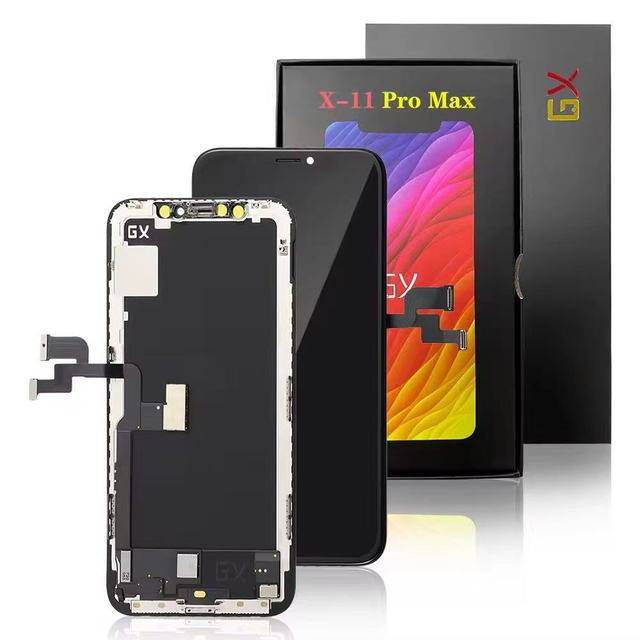 GX Compatible OLED Screen Assembly for iPhone Frame for Series X/XS Max/XR 11/12/13 Pro Max/12 Mini Amoled Mobile Phone LCD