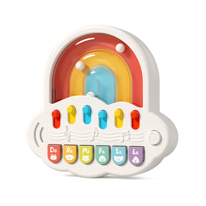 Portable Mini Electronic Marbles Music Piano Toy Button Function Equipped with Rechargeable <b>Battery</b> <b>Operated</b> ABS Plastic - Product Image 1