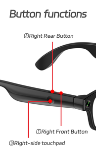 G1 Ai Smart Glasses Camera Music Call Photo &amp; Video <strong>Recording</strong> Photography 800W Camera BT Call Wifi Translation Smart Glasses - Product Image 4