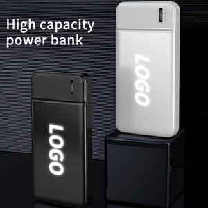 Kinh doanh Quà tặng xách tay Ultra Slim 10000mAh ngân hàng điện với Led Logo gan công nghệ 10 Wát đầu ra - Product Image 4