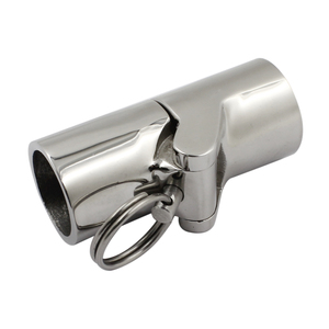 Connecteur pivotant pliant en acier inoxydable 316 pour tube de rail de <span class=keywords><strong>bateau</strong></span>/raccords de tuyauterie pour 22/25/32mm O.D. Matériel marin - Product Image 1