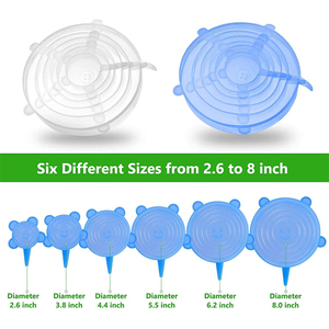 Ensemble d'outils extensibles en silicone frais de qualité alimentaire 6 - Product Image 6