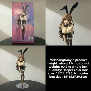 Nouveau modèle Sexy Bunny Girl Twin Stars Model GK Statue Figurine PVC Model Collectible Display Retail Wholesale - Product Image 4