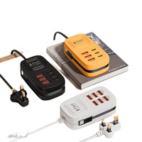 OEM Multi-Port-Ladestation 6 USB Schnellladegerät Mit Typ-C PD-Adapter und Verlängerungskabel