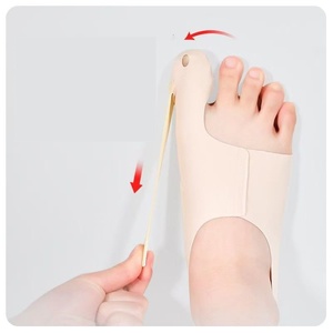 Регулируемый силиконовый ортез для большого пальца при вальгусной деформации, выступающей костной выступающей части стопы, разделитель пальцев с пряжкой-регулятором - Product Image 5