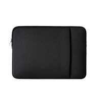 Funda Portátil Impermeable para Laptop de 13-16 Pulgadas, Bolsa de Nailon con Espuma y Doble Cremallera para Viajes de Negocios y Uso Diario - Logotipo Personalizado