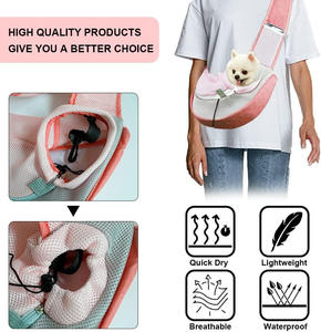Muestra Gratuita, Mochila Transportadora para Perros Pequeños y Gatos al por Mayor, con Bolsillo de Almacenamiento Conveniente y Bolsillo Adicional, Diseño Animal - Product Image 5
