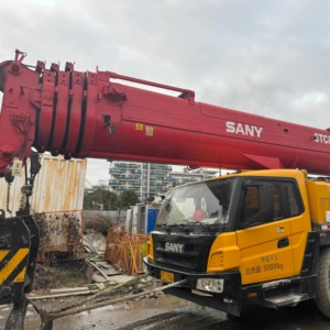 รถเครนไฮดรอลิก SANY แท้ 80 ตัน รุ่น STC800T5 STC800T6 STC800 รถเครนบรรทุก Sany มือสอง 80 ตัน 100 ตัน สภาพดี - Product Image 6