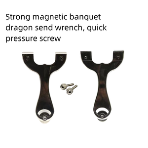 Acier inoxydable puissant noir fronde haute précision chasse aux oiseaux fronde <span class=keywords><strong>catapulte</strong></span> pour <span class=keywords><strong>jeux</strong></span> de plein air - Product Image 4