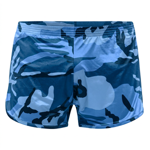 Men's <b>Camouflage</b> Woven <b>Shorts</b> Mid Waist Elastic Quick Dry Casual <b>Short</b> <b>Shorts</b> 100% Polyester Satin Print - Product Image 5