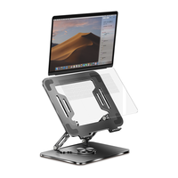 Support d'ordinateur portable à rotation réglable 360 compatible avec iPad tous les ordinateurs portables