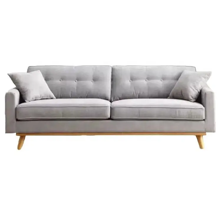 Nội Thất Sofa Bọc Ghế Văn Phòng Gia Đình Thiết Kế Sofa Bắc Âu Vải Gỗ Mềm