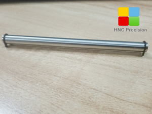 เครื่องกลึงโลหะแบบเจาะรูสลักสแตนเลสแบบปรับแต่งได้สำหรับ SS303สลักล็อคเพลาทรงกลมทำจาก CNC - Product Image 2