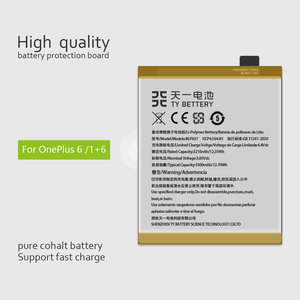 แบตเตอรี่ทดแทน BLP657 สำหรับ <span class=keywords><strong>OnePlus</strong></span> <span class=keywords><strong>6</strong></span> ความจุ 3300mAh 3.85V แบตเตอรี่โทรศัพท์มือถือแบบชาร์จได้ มีสินค้าในสต็อก รับประกัน 12 เดือน - Product Image 4