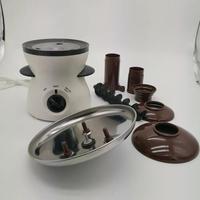Machine à fontaine à chocolat électrique détachable à bas prix Mini fontaine à fondue au chocolat chaud domestique personnalisée à 3 couches en vente