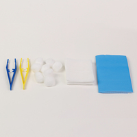 Plateau de changement de pansement, kit de changement de pansement stérile, matériaux de haute qualité, consommables médicaux en gros