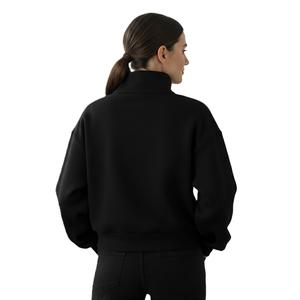 Sudaderas con cuello alto personalizadas de fábrica, de algodón, con logotipo bordado, entrega rápida, al por mayor - Product Image 2