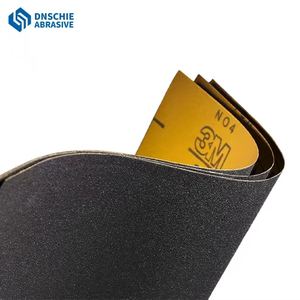 3M 401Q Водостойкая наждачная бумага на бумажной основе, прямоугольная, средней твердости, с карбидом кремния, зернистость 60-3000, OEM для дерева и металла - Product Image 2