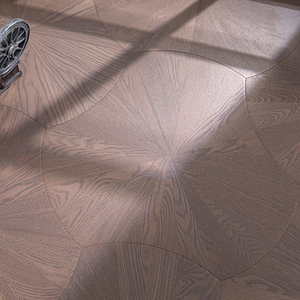 Parquet en bois de teck multicouche brossé de qualité ABCD 16 mm, à rainures et languettes, pour appartement, réduction du bruit côtier - Product Image 1