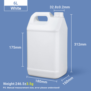 Umetass <span class=keywords><strong>6L</strong></span> vuông nhựa Jerry có thể cấp thực phẩm với Chống giả mạo pcr có thể trống Thùng & Thùng - Product Image 6