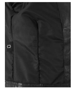 Veste pour femme en cuir Nappa noir vintage 100% authentique, finition vintage, quincaillerie premium, fermeture éclair YKK, marque privée, vente en gros - Product Image 5