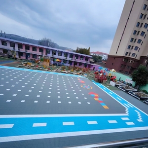 Paneles de Suelo de Polipropileno Encastrables, Antideslizantes, Modernos, Impermeables e Ignífugos para Hogar, Garaje, Gimnasio, Calidad Premium para Exteriores - Product Image 4