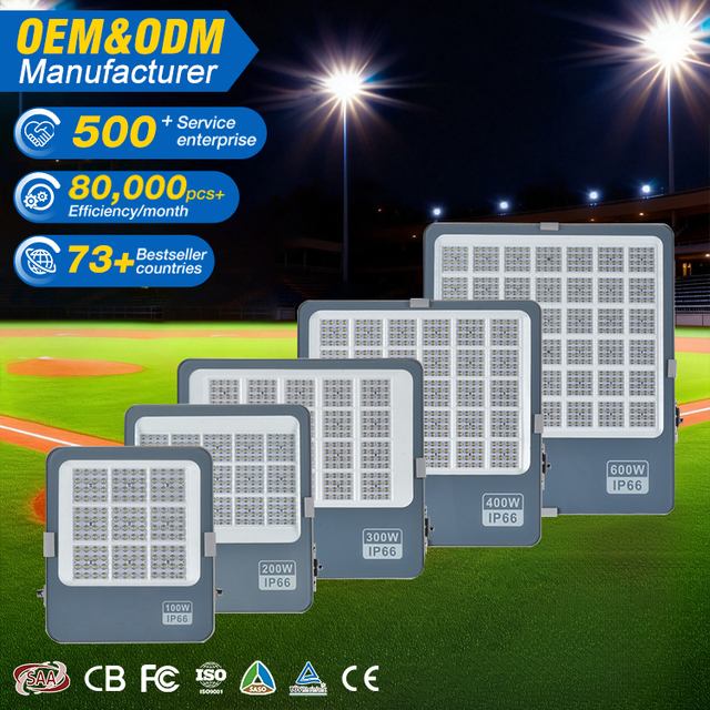 New Design Waterproof IP65 Outdoor Staduim Lighting Aluminum SMD 50w 100w 200w 300w 400w 600w Led Flood Light