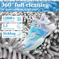 Usine personnalisée Portable voyage maille nettoyage Sneaker Machine et sèche fibres lavage linge 16 pouces chaussures sac de lavage