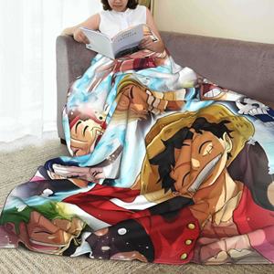 Couverture super douce en une pièce Couverture de lit légère en polaire de flanelle de qualité supérieure Couvertures en peluche floue Utilisation en toute saison - Product Image 5