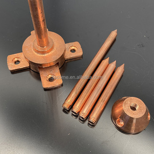 Pararrayos Resistente a la Intemperie <span class=keywords><strong>de</strong></span> Acero Inoxidable 316 - <span class=keywords><strong>Varilla</strong></span> <span class=keywords><strong>de</strong></span> Protección Contra Rayos Estructural y Duradera - Product Image 2