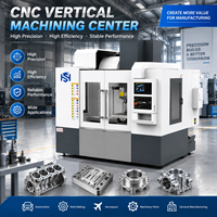 Centre d'usinage CNC vertical, machine de fraisage de haute précision et de rigidité élevée pour les pièces en acier, en aluminium, les moules et les composants mécaniques
