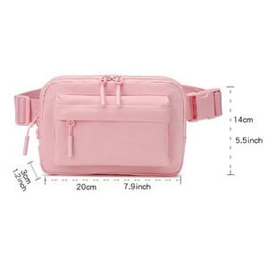 Riñonera Deportiva de Nailon Resistente al Agua Personalizada, Bolsa de Cintura para Ciclismo, Trotar, Correr, con Espacio para Teléfono - Product Image 6