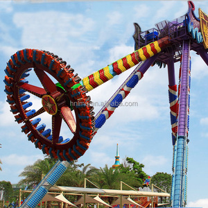 Manèges de parc d'attractions : Grand frisbee rotatif, Manèges à marteau pendulaire, Manèges extérieurs, Grand pendule - Product Image 2