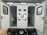 Toilettes Extérieures Portables de Luxe – Sanitaires Mobiles de Qualité Supérieure – Remorque WC de Luxe – Toilettes Portables Haut de Gamme