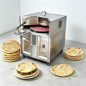 <span class=keywords><strong>Mejor</strong></span> Precio 	 Máquina para Hacer Naan, Máquina Automática para Hornear Pan Plano, Máquina para Hacer Tortillas de Maíz con Gas Natural, Máquina para Hacer Panqueques Finos - Product Image 1