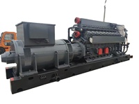 Generador de Gas Natural Dinámico de 1200kw, Generador de Gas, Generador CHP