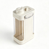Carafe à café froid de 1000 ml avec filtre amovible pour réfrigérateur domestique