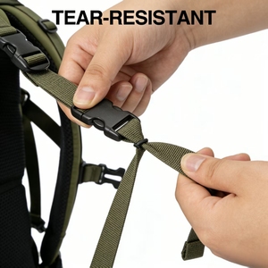 Cinghie per Zaino Personalizzate ad Alta Resistenza, Traspiranti, Impermeabili e Ignifughe con Motivo a Margherita - Product Image 1