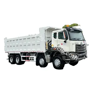 HOWO 8x4 Heavy Duty Dump Trucks , 30 ton 40 Ton 12 Wheeler Dump Truck